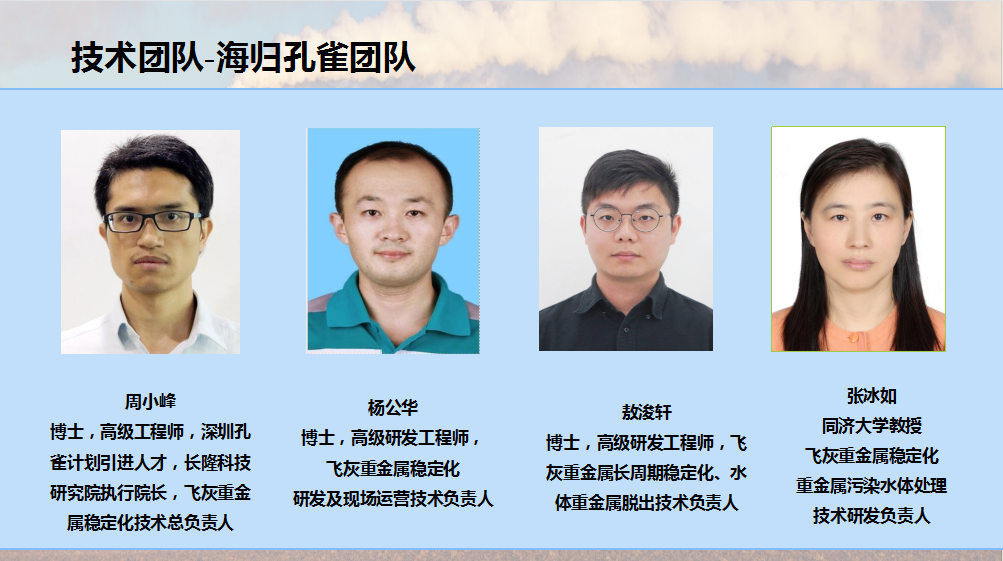 長隆科技重捕劑處理技術(shù)團隊